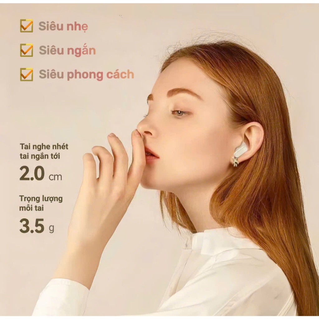 Tai nghe KY5 / KY9 MINI Âm thanh chất lượng cao Tai nghe không dây chống nước Bluetooth Hi-fi Âm thanh tích hợp Micro
