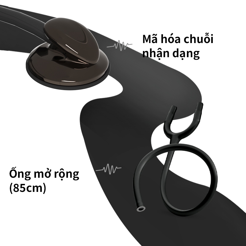 Thương Hiệu MaiWieel Ống Nghe Tim Mạch Chuyên Nghiệp 1 Đầu Siêu Nhạy Âm Siêu Nhẹ Cho Bác Sĩ Y Tá