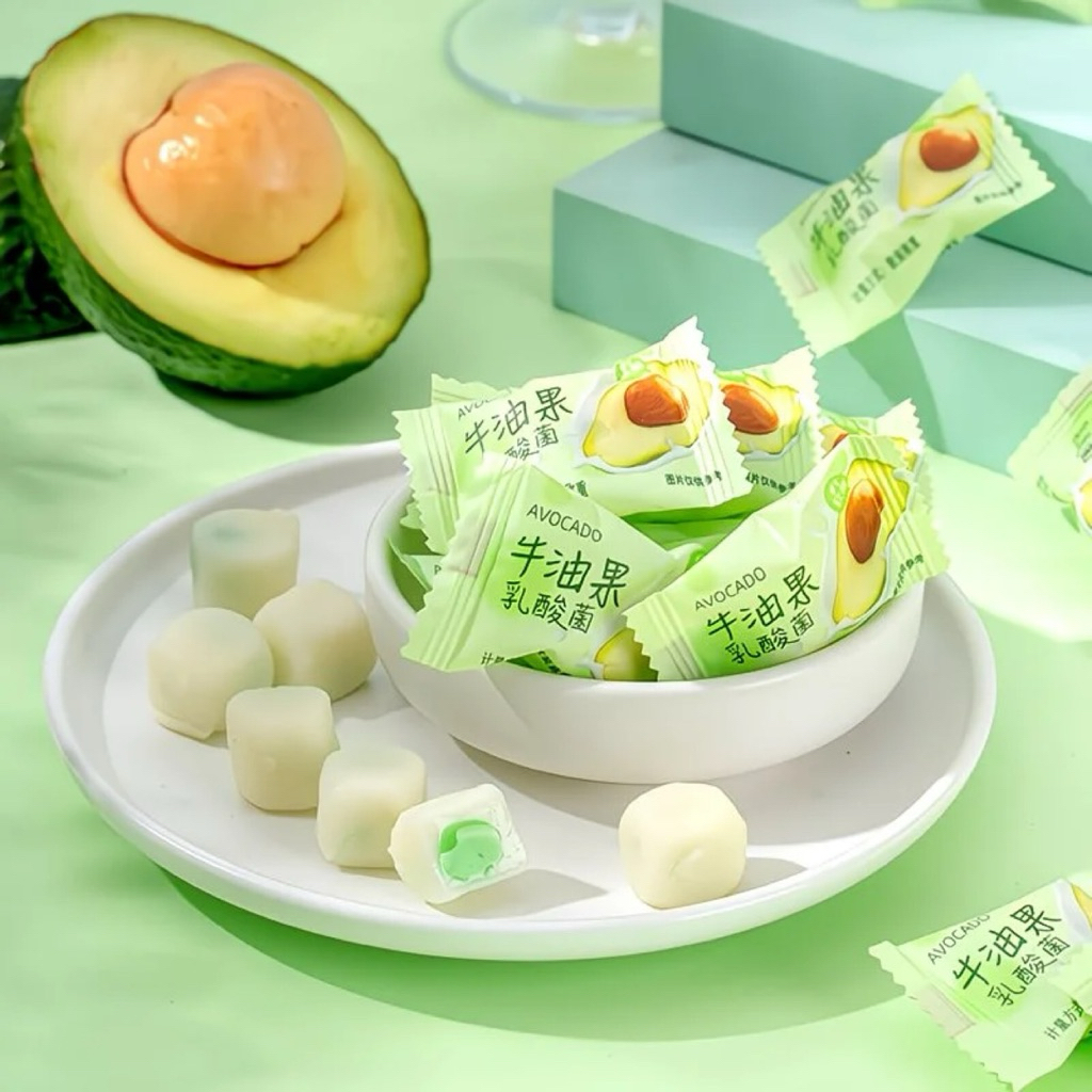 Kẹo mix chanh bơ nha đam hàng nội địa