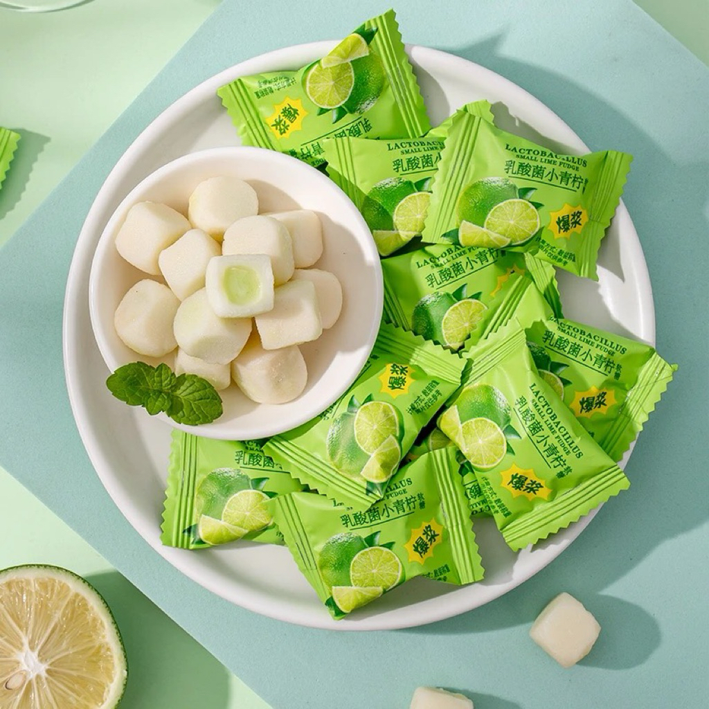 Kẹo mix chanh bơ nha đam hàng nội địa