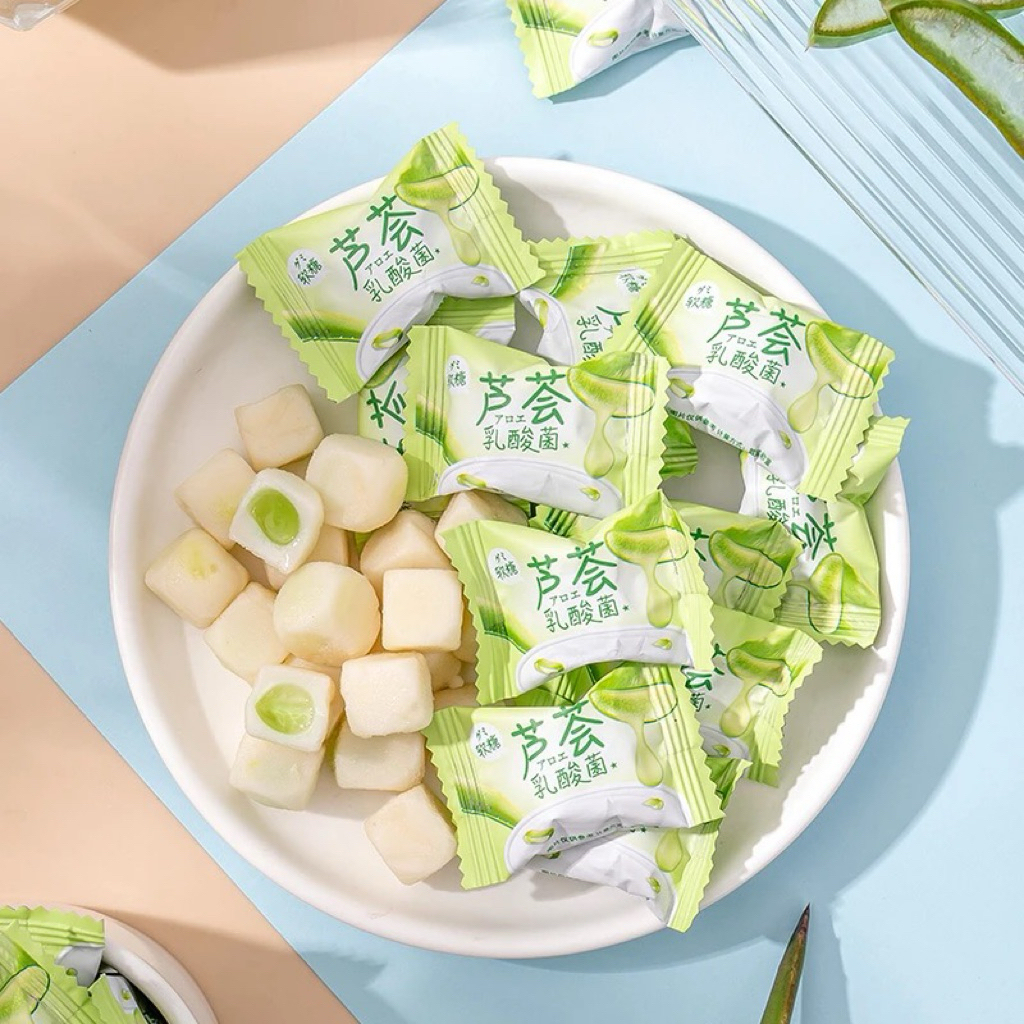 Kẹo mix chanh bơ nha đam hàng nội địa