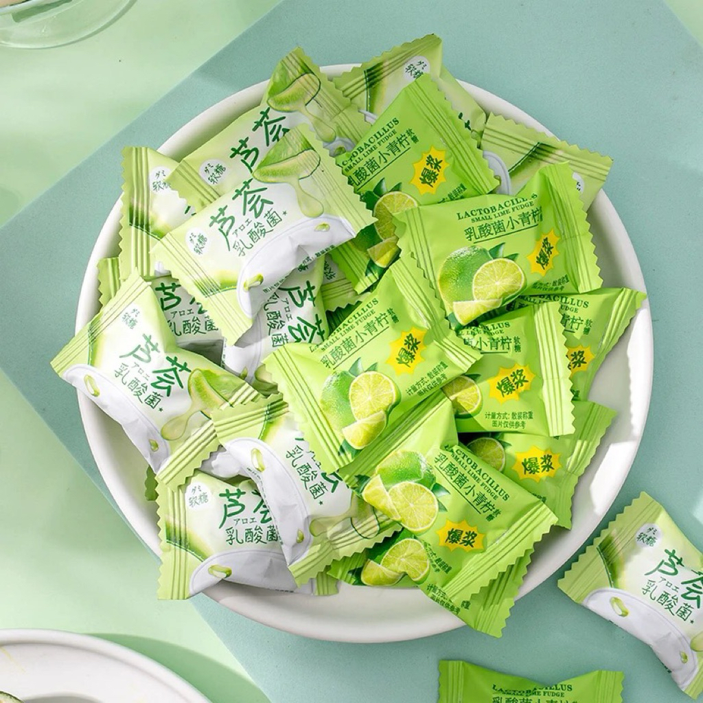 Kẹo mix chanh bơ nha đam hàng nội địa