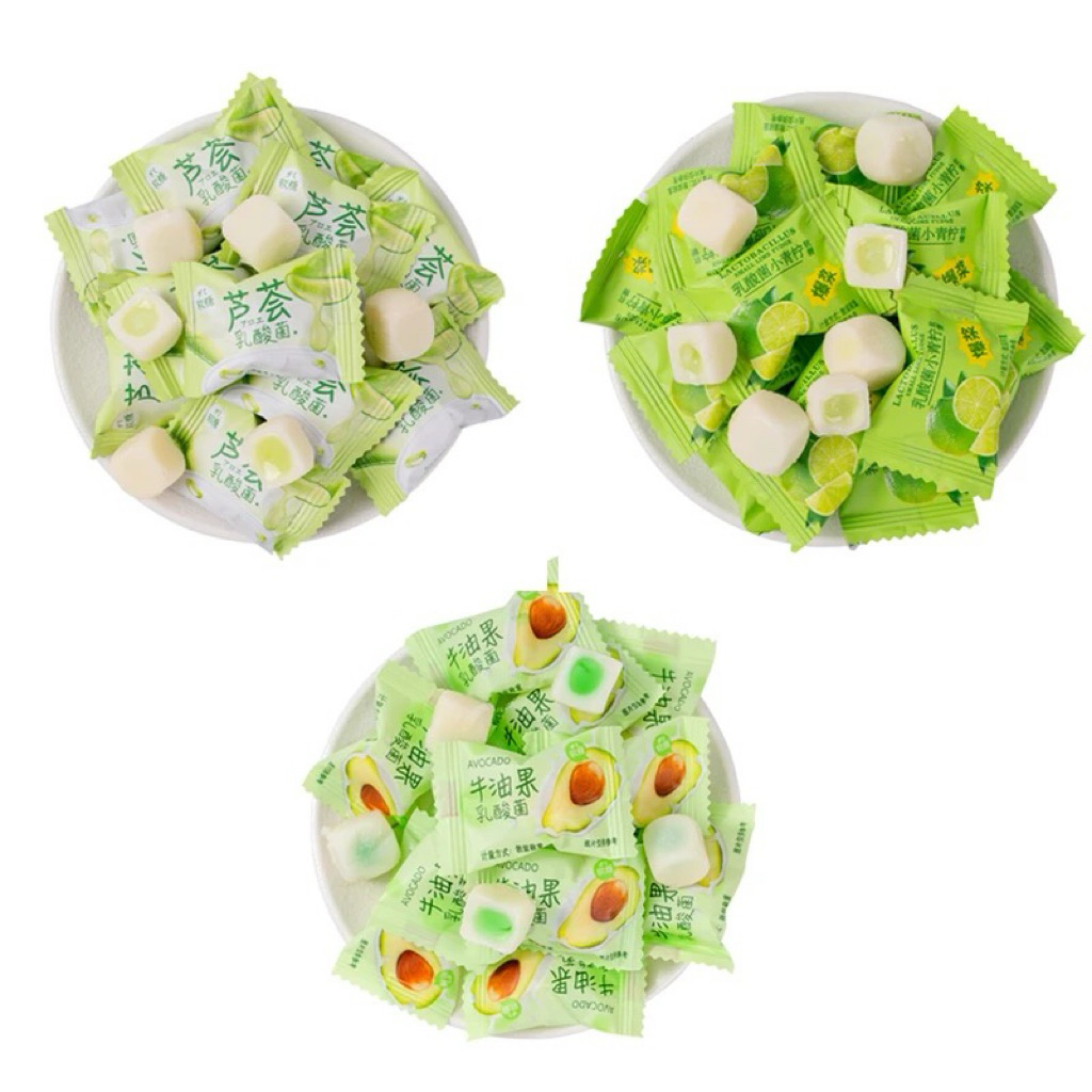Kẹo mix chanh bơ nha đam hàng nội địa