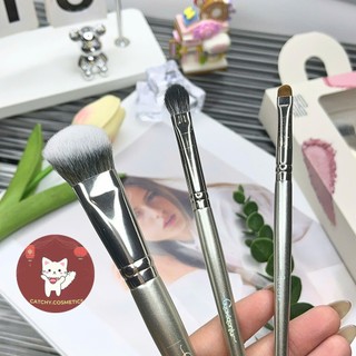 [GUOXIAONIU] Set 3 Cọ Makeup Guoxiaoniu Cơ Bản Vỏ Trắng Lông Cọ Mềm Mại, Rose Gold Series