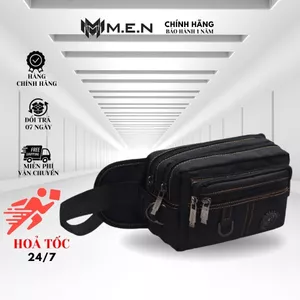 Đeo bao tử nịt bụng đa năng 5 ngăn đen rêu Shalla H1991