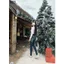 Quần Jeans Nữ Lưng Siêu Cao Ống Ôm Dài Tôn Dáng Co Giãn Thời Trang