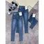 Quần Jeans Nữ Lưng Siêu Cao Ống Ôm Dài Tôn Dáng Co Giãn Thời Trang
