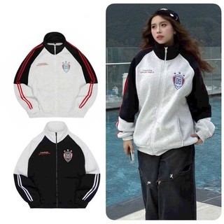 Hot Style- Áo Khoác Nỉ Unisex NARA 25 - Thiết Kế Rộng Rãi, Viền Tay Raplag Phối Độc Đáo - Ảnh Thật