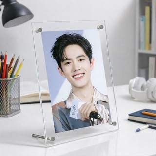 Khung ảnh acrylic trong suốt, khung ảnh mica để bàn, khung ảnh 18x24cm, 20x20cm - Lỗi 1 đổi 1