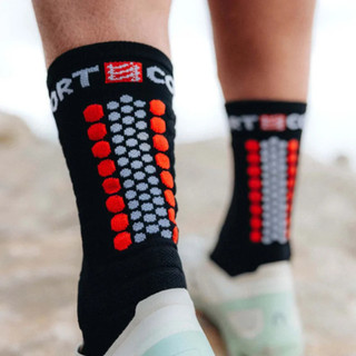 Vớ Chạy Bộ Compressport Pro Marathon Socks V2.0 – Vớ Thể Thao Chống Phồng Rộp, Nén Vòm Chân