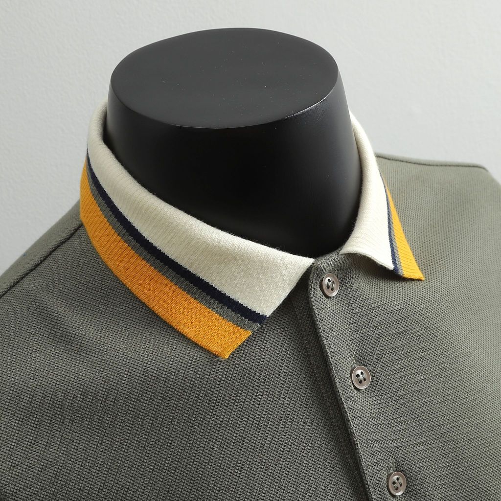 Áo Thun Polo Nam Cao Cấp Retro Phối Bo 4Color  - Luôn Tặng Hộp Đóng - GOGEN G02