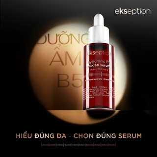 Serum Ekseption Hyaluronic B5 Mixlab Dưỡng Ẩm, Phục Hồi Da (75ml)