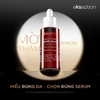 Serum Ekseption Hyaluronic Niacin Mixlab Sáng Da, Mờ Thâm Mụn (75ml)