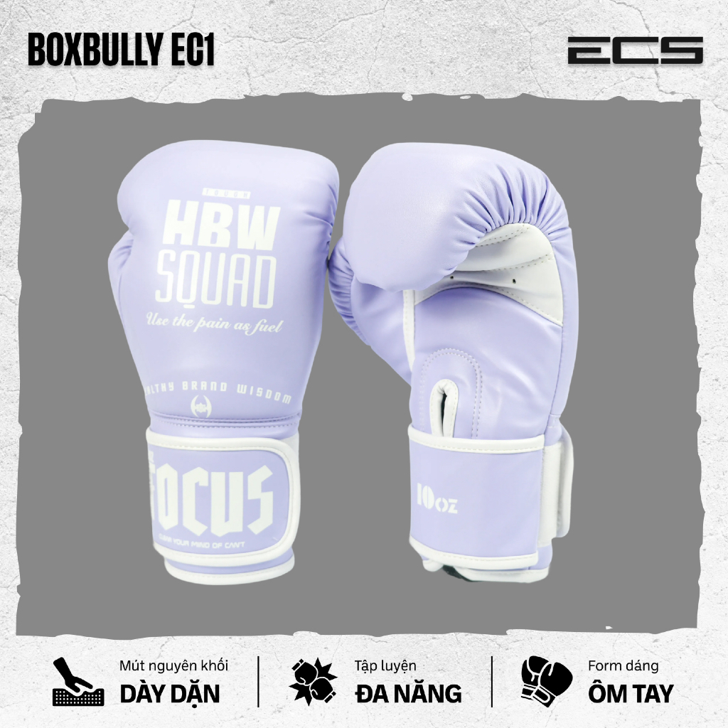 Găng Tay Boxing Cho Nữ, Găng Tay Boxing HBW Chính Hãng, Găng Đấm Bốc Dành Cho Nữ