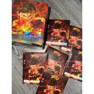SẴN [2 MẪU-NEW] Combo nhân phẩm Natra 2 Ma đồng giáng thế / huy hiệu 75mm và thẻ flash fullbox blindbox anime hàng sẵn