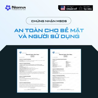 Dung Dịch Phục Hồi Đèn Pha Ô Tô NOMA 620 – Xóa Ố Vàng, Đánh Bóng, Phủ UV Chống Mờ, Sáng Như Mới