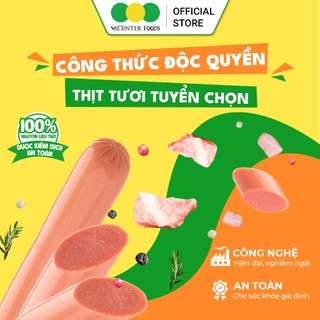 Combo 2 Ca 58 Cây Xúc Xích Tiệt Trùng R2 Vietinter Foods (Cây 35g)