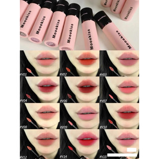 Son Kem Bùn Mooekiss Velvet Lip Mud Mịn Lì Môi Lên Màu Chuẩn Nhập Khẩu Chính Hãng - Bebeau