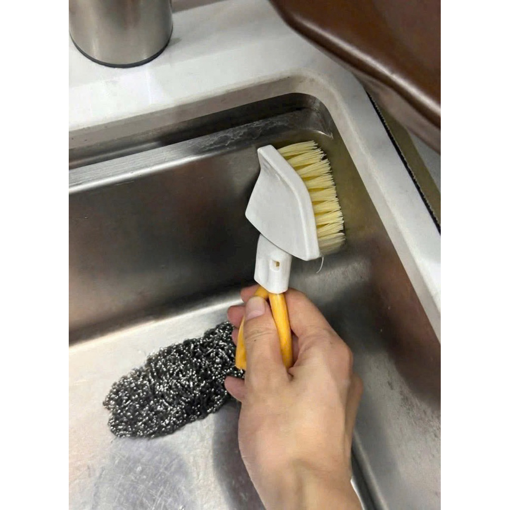 Cọ tam giác cọ vệ sinh bồn rửa bát mọi ngóc ngách