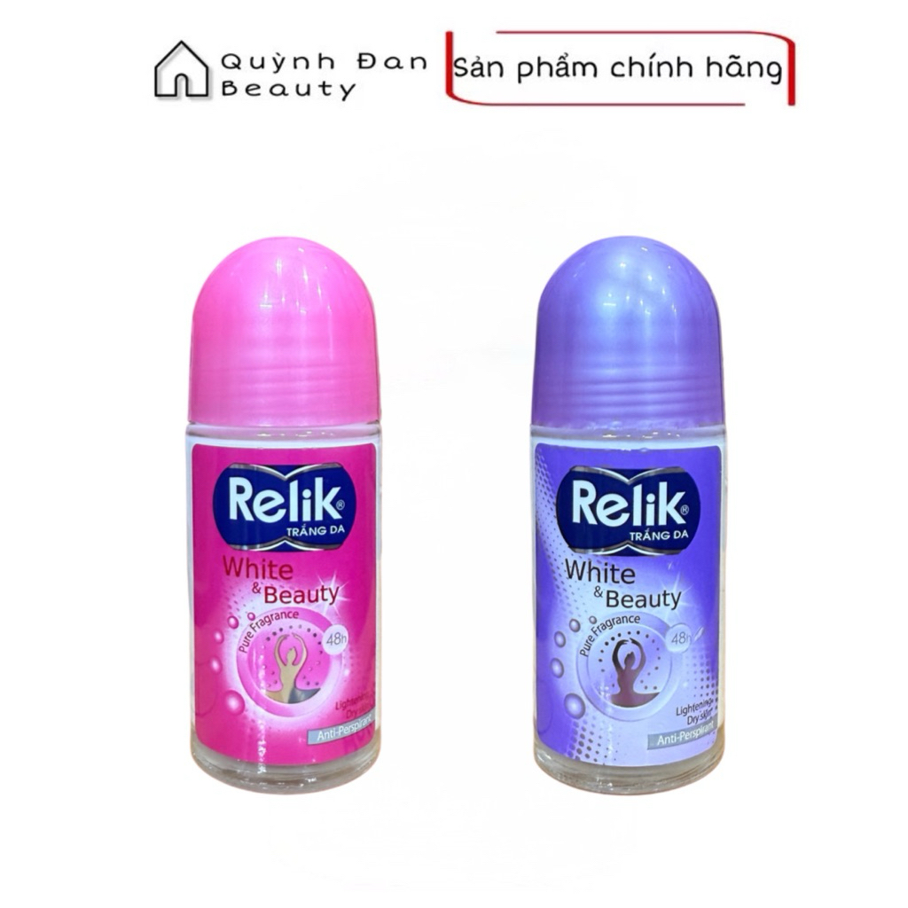 Lăn khử mùi Relik White & Beauty dành cho nữ