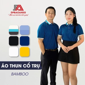 Áo Polo Nam Nữ Nhiều Màu Vải Bamboo Thoáng Mát – Đồng Phục Công Sở Chuẩn Đẹp