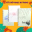 Vở chép nhạc, size a4, 12 khuông nhạc, giấy 100gsm, 40 trang và 80 trang
