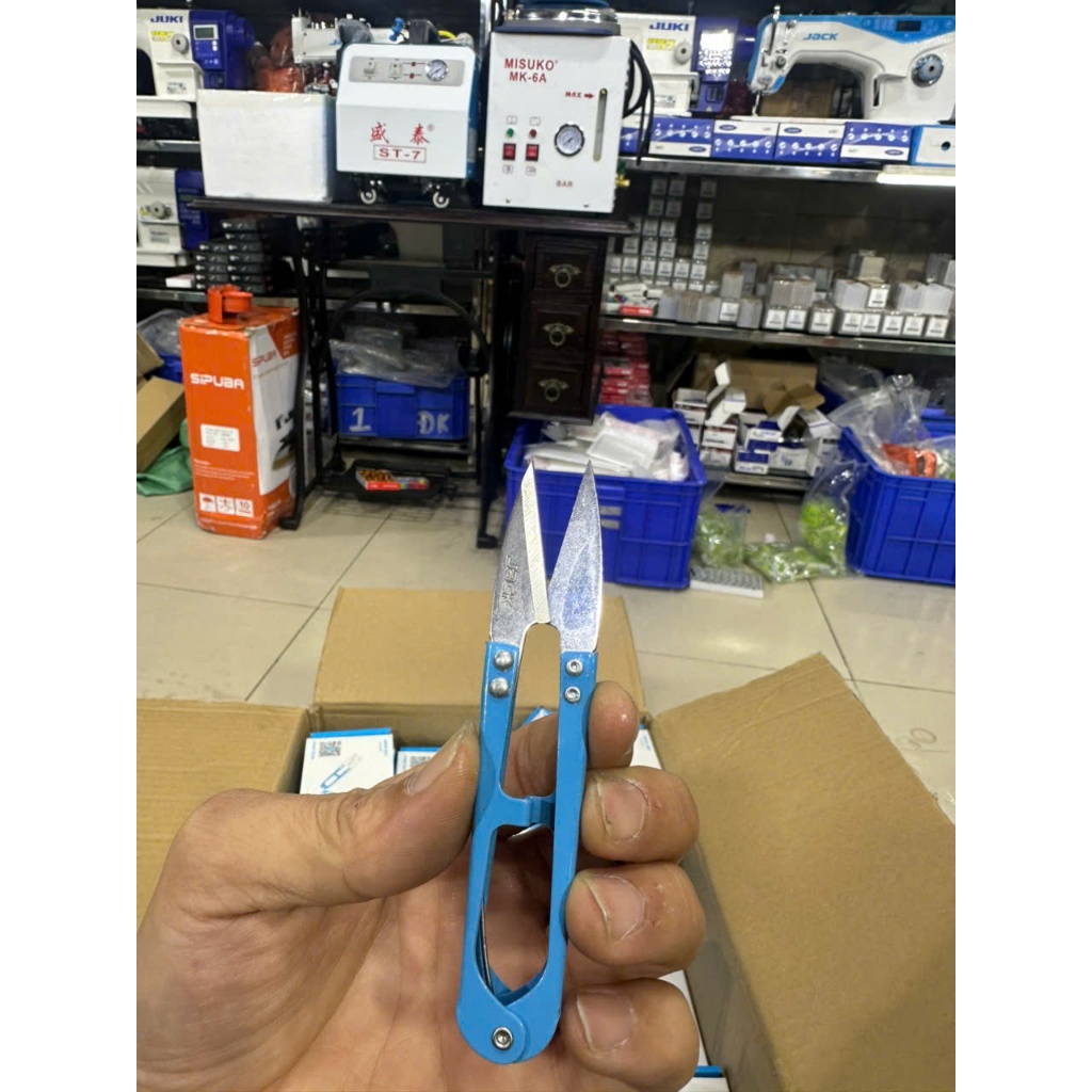 Hộp 12 Cây Kéo Bấm Chỉ May Hãng JACK - Kéo Bấm Tiện Dụng, Sắc Bén, Giá Tốt