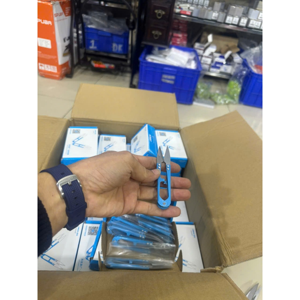 Hộp 12 Cây Kéo Bấm Chỉ May Hãng JACK - Kéo Bấm Tiện Dụng, Sắc Bén, Giá Tốt