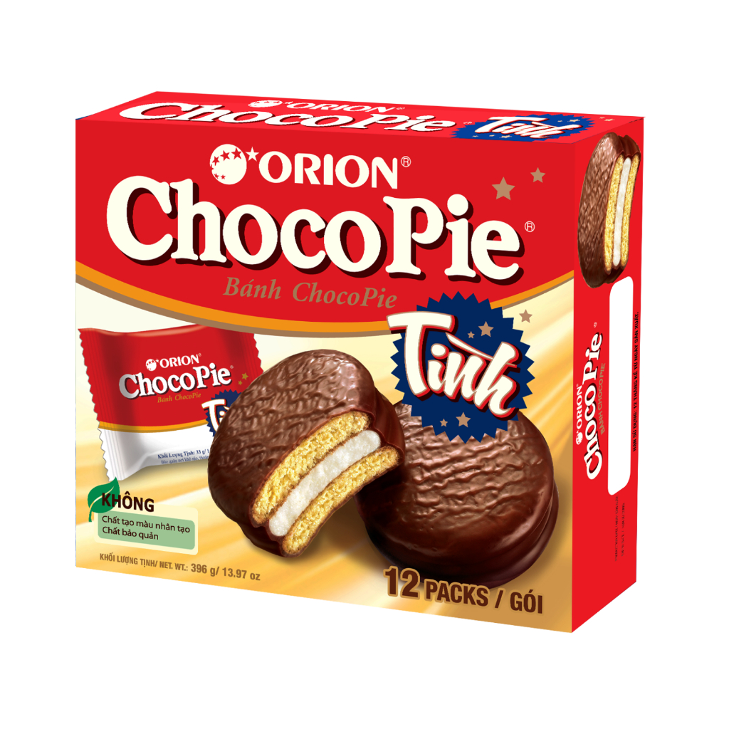 Bánh Orion ChocoPie Tình, Đào, Đậm hộp 12 gói | Shopee Việt Nam