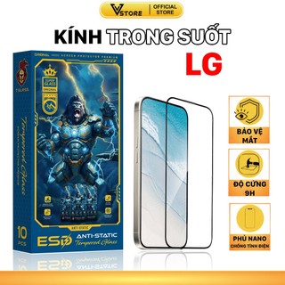 Kính cường lực LG v60 thinQ/ v50s thinQ 5g phủ Nano | Miếng dán bảo vệ màn hình Vstore
