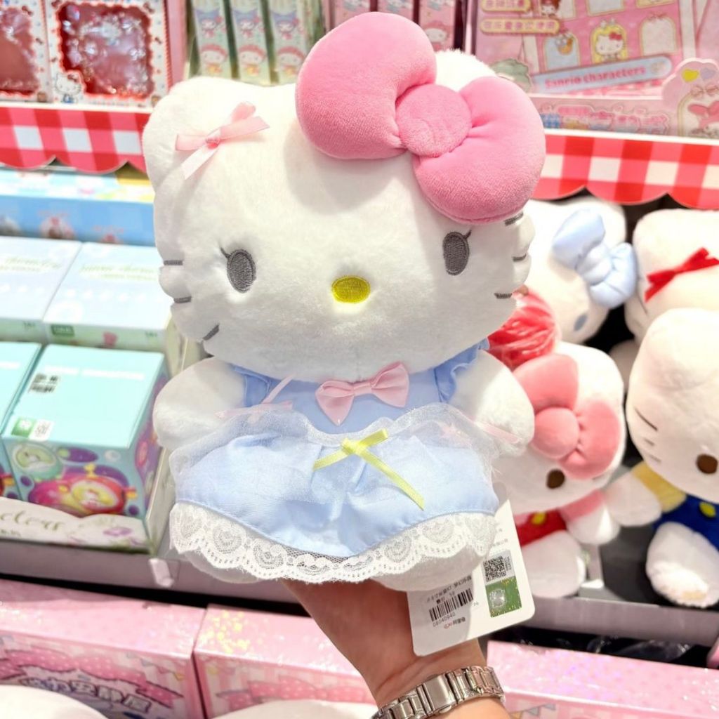 Gấu Bông Hello Kitty Mini Dễ Thương, Hello Kitty Nhồi Bông Làm Quà Tặng Cho Bé, Bạn Gái Decor Bàn Học