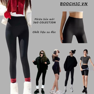 Quần legging 8.0 định hình nâng mông chất su đúc full hộp chống tia UV UPF 50+ có BIGSIZE Boochic Duoxiaowei