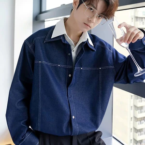 Áo JEANIX Jacket Phối Denim Thời Trang,Chất Jeans Mềm Cao Cấp, Bền Màu, Thoáng Mát-SHINGHAI