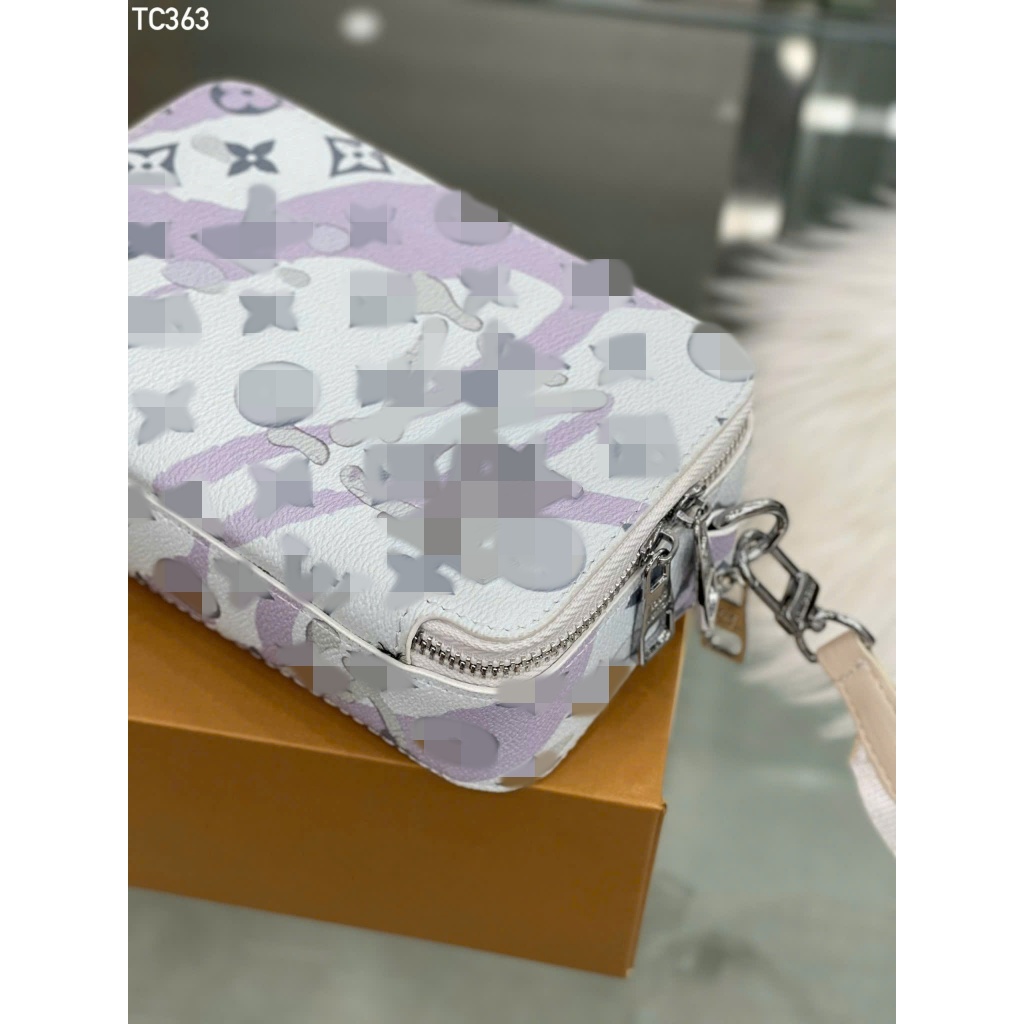 Túi đeo chéo nam nữ họa tiết chữ Eo về – Nhỏ gọn, tiện lợi hàng Fullbox