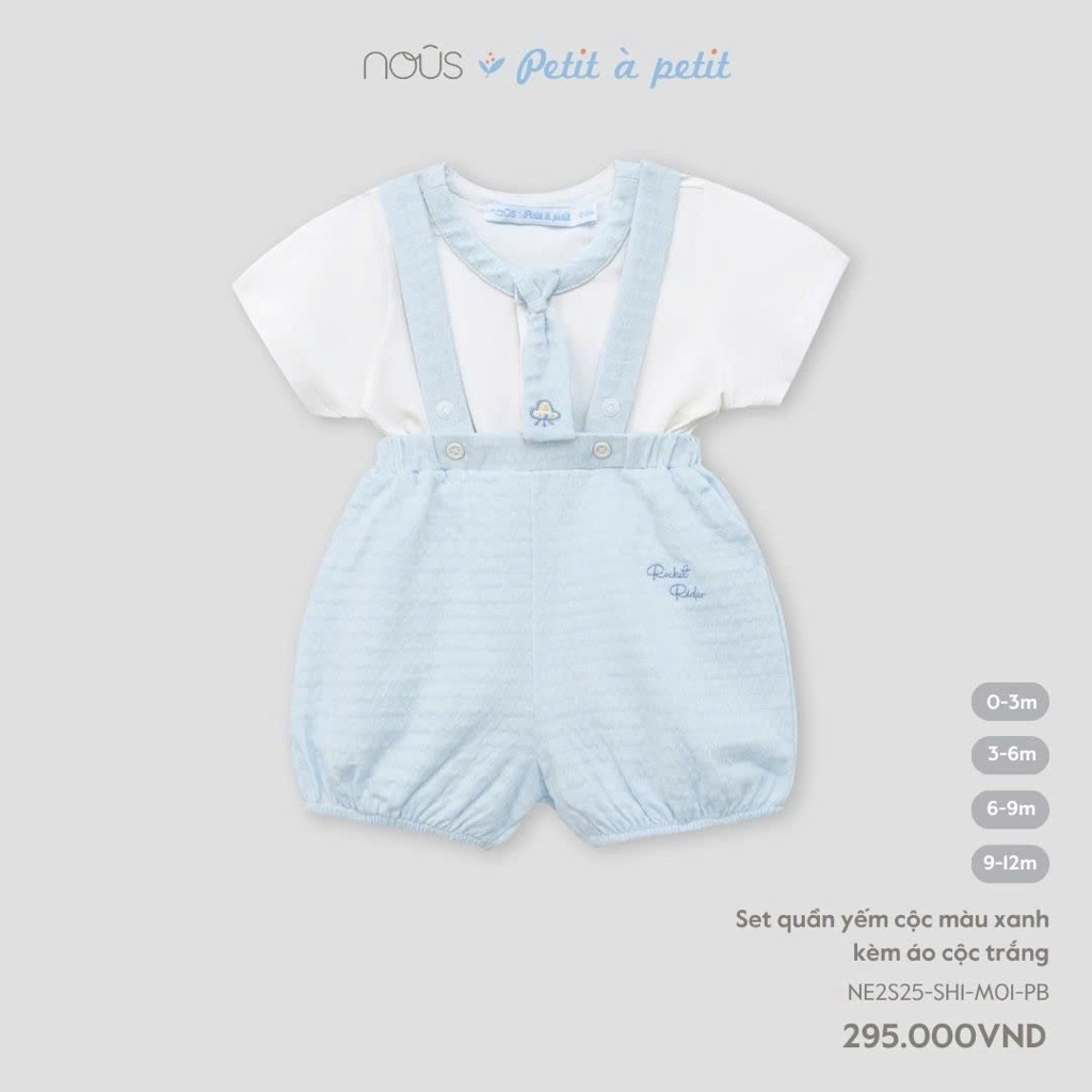 set xinh cho bé hãng Nous , siêu mềm mại , thấm hút