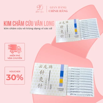 Hộp 100 kim đốt bé, kim châm cứu, đốt nốt ruồi, nám, tàn nhang