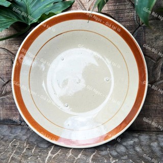 Dĩa Vẽ Bắt Chỉ Nâu Nam Bộ Nhiều Kích Thước - Gốm Xưa Cho Người Hoài Niệm - Gốm Lái Thiêu - Gốm Nam Bộ