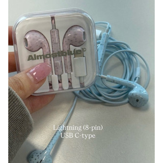 Tai nghe có dây Almostblue Snow Earphones - Sẵn Hoả Tốc