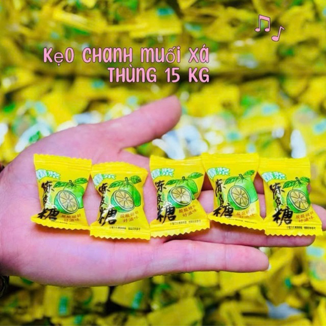 [90 viên~0,5kí] Kẹo ô mai xí muội chanh muối nhân chảy-Kẹo Tết
