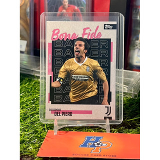Thẻ bóng đá Del Piero Bona Fide Baller Topps Juventus Team Set 2025/26