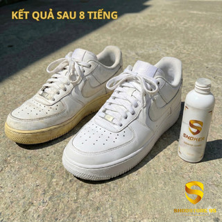 Dung dịch tẩy ố vàng đế giày Snoker, dung tích 120ml, tẩy ố vàng trên chất liệu nhựa, cao su
