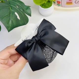 Cặp tóc nơ, cặp búi công sở tiếp viên nhân viên gọn gàng thanh lịch Chồi accessories Y094