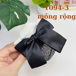 Cặp tóc nơ, cặp búi công sở tiếp viên nhân viên gọn gàng thanh lịch Chồi accessories Y094