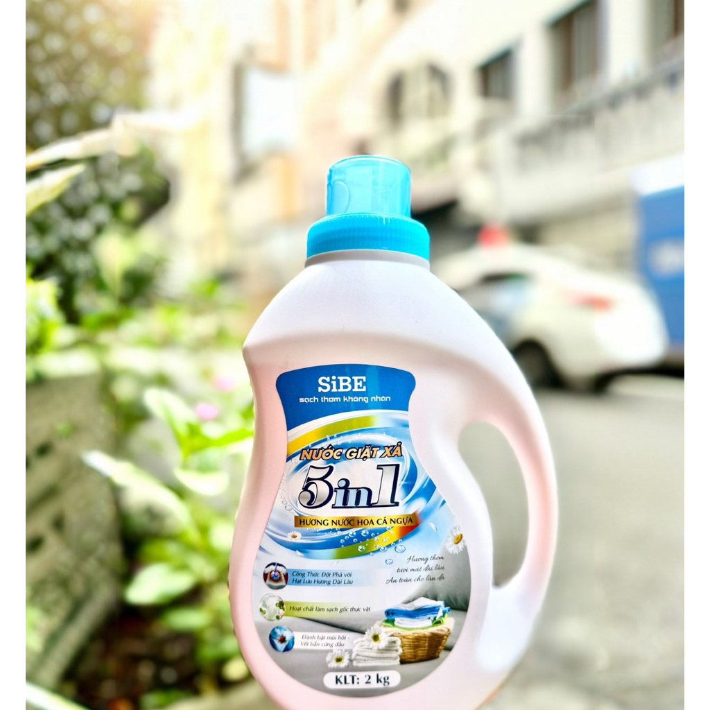 📍Hot 📍combo 4 kg và 1 túi nước giặt SiBe 5in1 sạch hơn thơm hơn