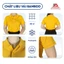 Áo Thun Đồng Phục Công Ty Kiểu Polo Thanh Lịch Phối Màu Hiện Đại – Form Unisex