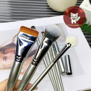 [GUOXIAONIU] Set 7 Cọ Makeup Cơ Bản Guoxiaoniu Vỏ Trắng Lông Cọ Mềm Mại Êm Ái, Rose Gold Series