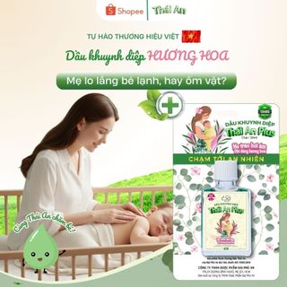 Dầu Khuynh Diệp Thái An Phấn/Hương Hoa Cho Bé Với 2 Tầng Hương