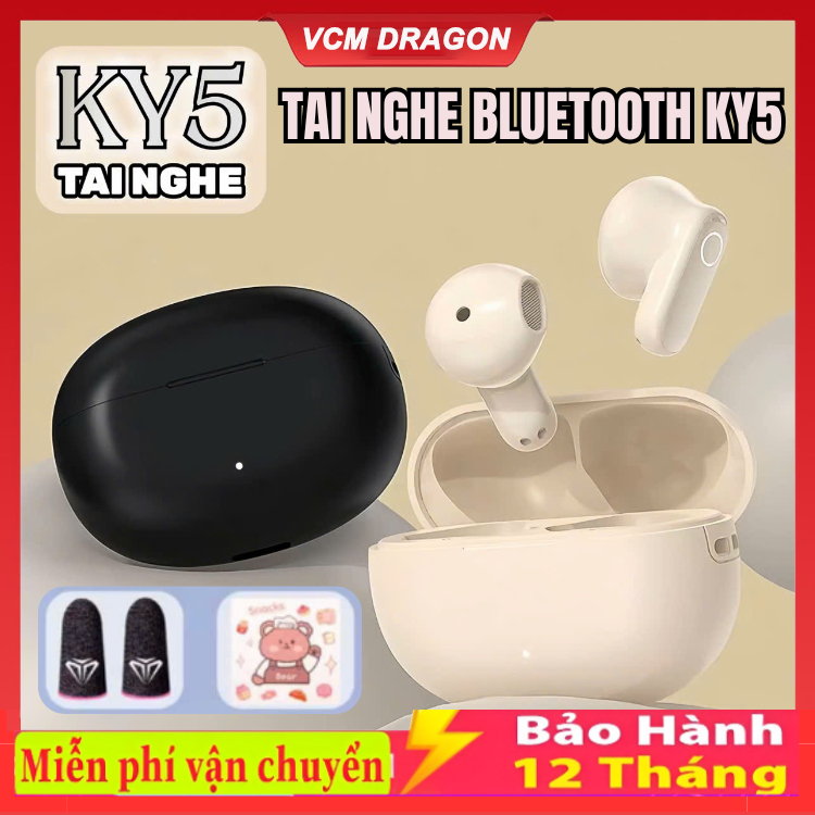 Tai nghe KY5 / X15 / M10 Mini Bluetooth không dây có điều khiển bằng ...