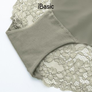 Quần lót nữ iBasic không đường may phối ren phom hipster PANW187