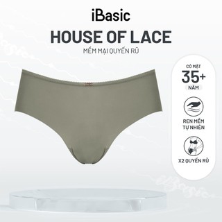 Quần lót nữ iBasic không đường may phối ren phom hipster PANW187